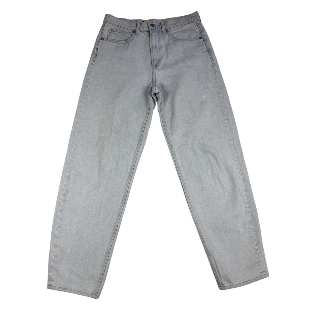 Gap High Rise Barrel Jeans Women Sz 28/6 Tall (30x29) Skater Y2K Grunge Wide Leg